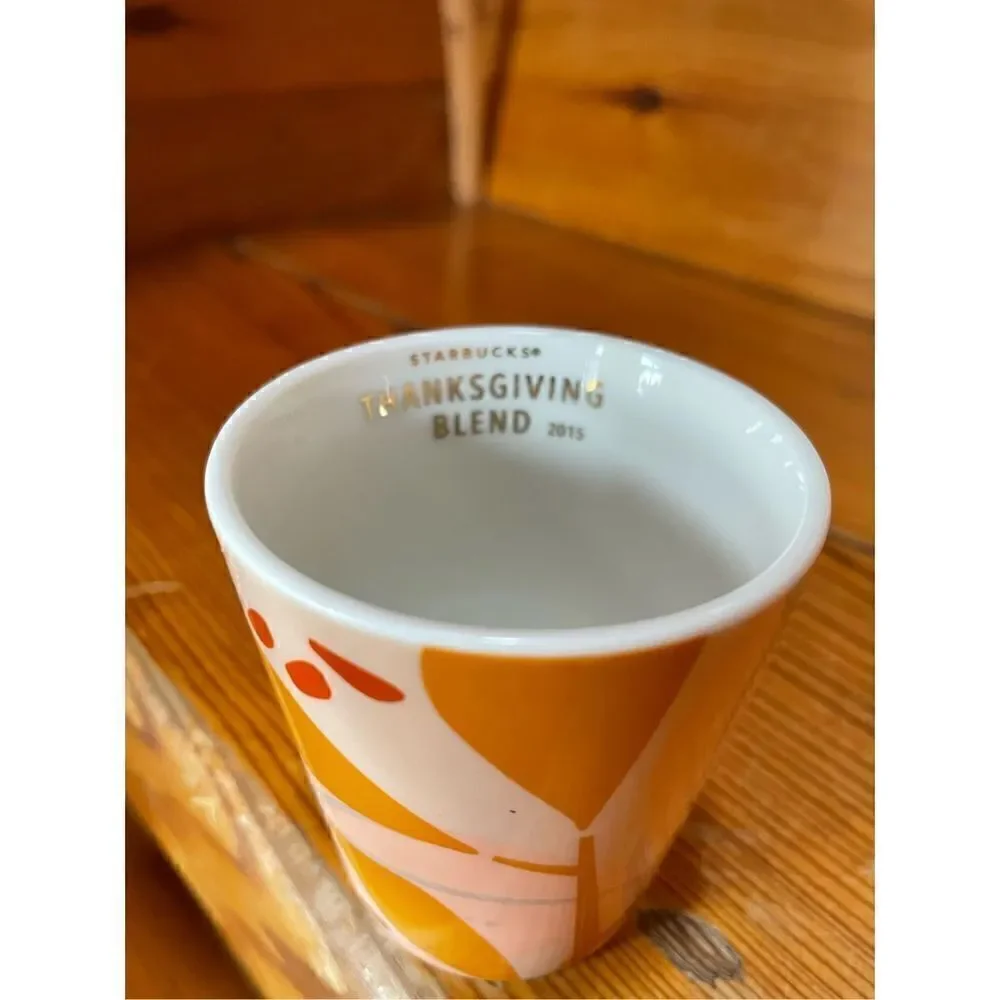 Starbucks 2015 Thanksgiving Blend Taster Cup 3 fl oz